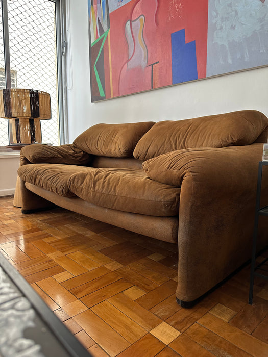 Sofá “Maralunga” de 2 Lugares – Vico Magistretti para Probjeto