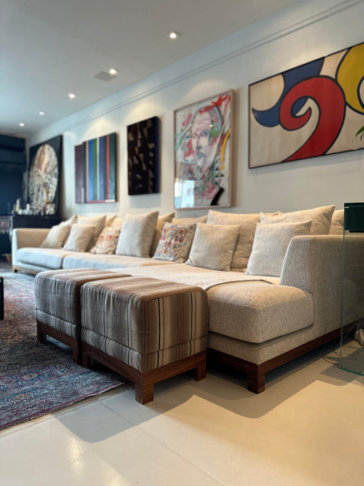 Sofá "Lovers" com Chaise - Micasa