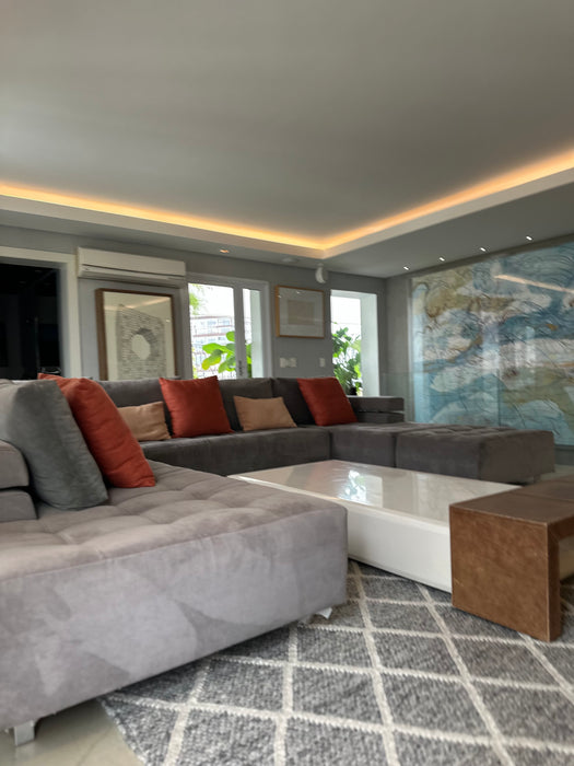 Mesa de Centro em Laca Branca