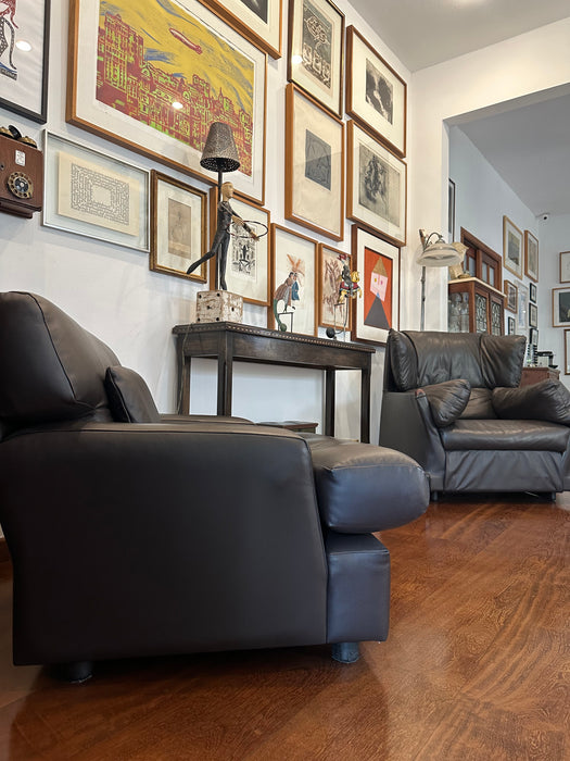 Poltrona em Couro Vintage – Cassina