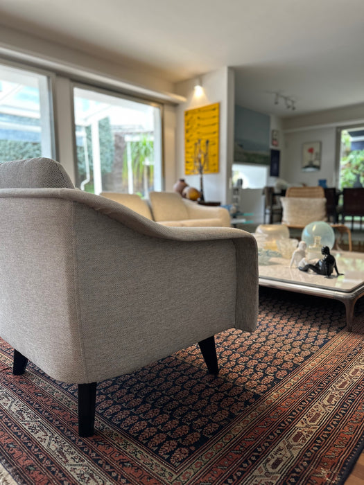 Conjunto de Poltrona e Sofá "Curva" - Adquirido loja Arquivo Vivo