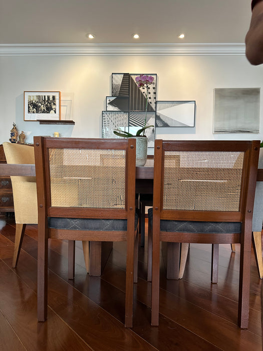 Mesa de Jantar com 4 Cadeiras “Jecker” –  Etel Carmona para Etel