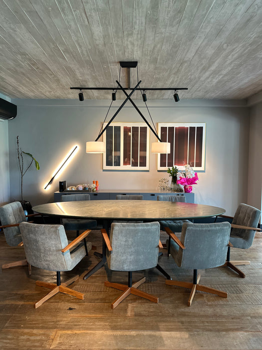 Mesa de Jantar "Legg" em Mármore – Jader Almeida