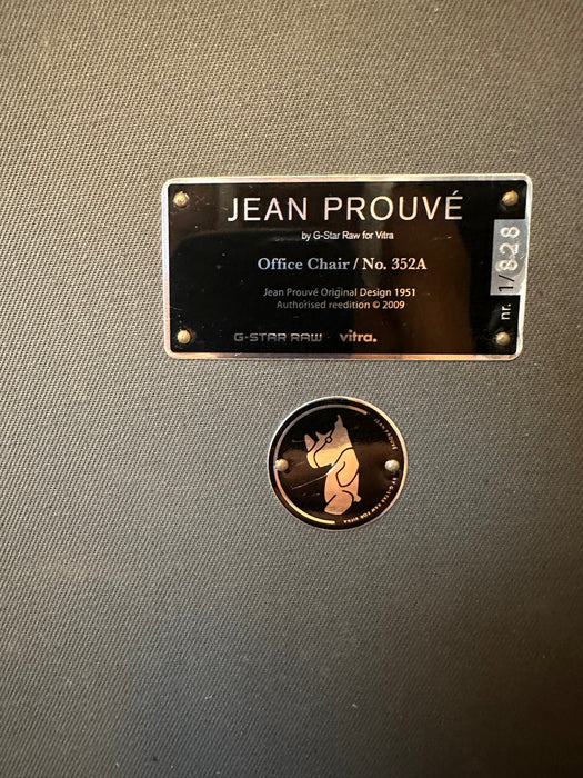 Cadeira "Office Chair" (preta) - Jean Prouve /  G Star Raw para Vitra