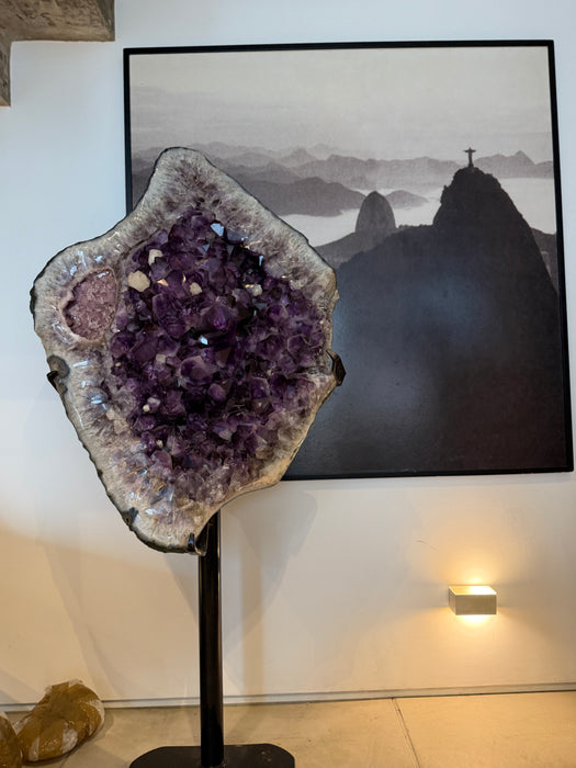 Pedra Relíquia Retirada de Ametista