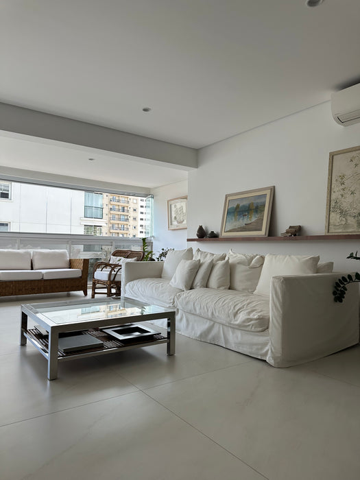 Sofá de 3 Lugares com Capa