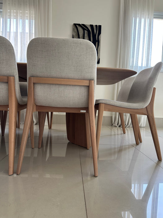 Conjunto de 10 Cadeiras “Sinuous” – Delucci