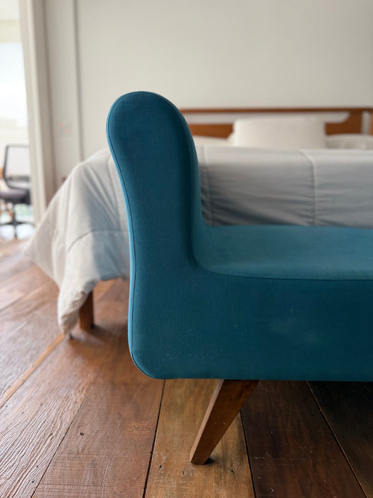 Recamier Estofado Azul