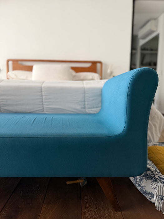 Recamier Estofado Azul