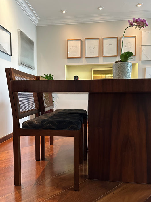 Mesa de Jantar com 4 Cadeiras “Jecker” –  Etel Carmona para Etel