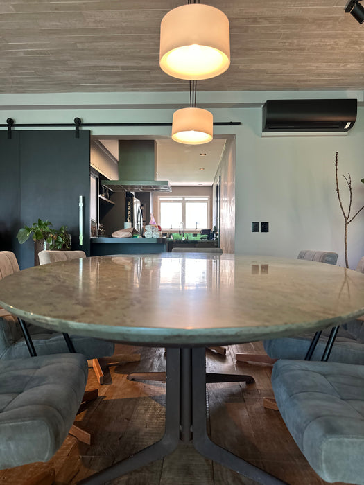 Mesa de Jantar "Legg" em Mármore – Jader Almeida