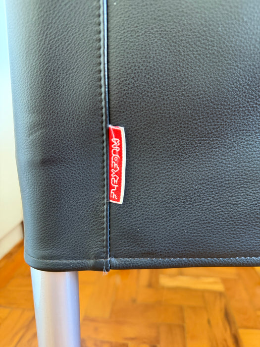 Conjunto de 4 Cadeiras "Mixer" em Couro – Antonio Citterio para Flexform