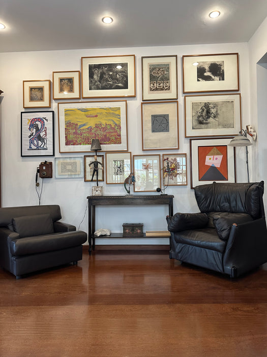 Poltrona “Viola D’Amore” em Couro – Piero di Martini para Cassina