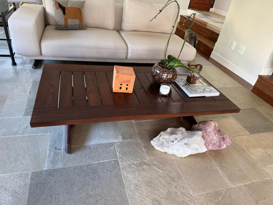 Mesa de Centro "Alvorada" em Madeira Cumaru – Carlos Motta