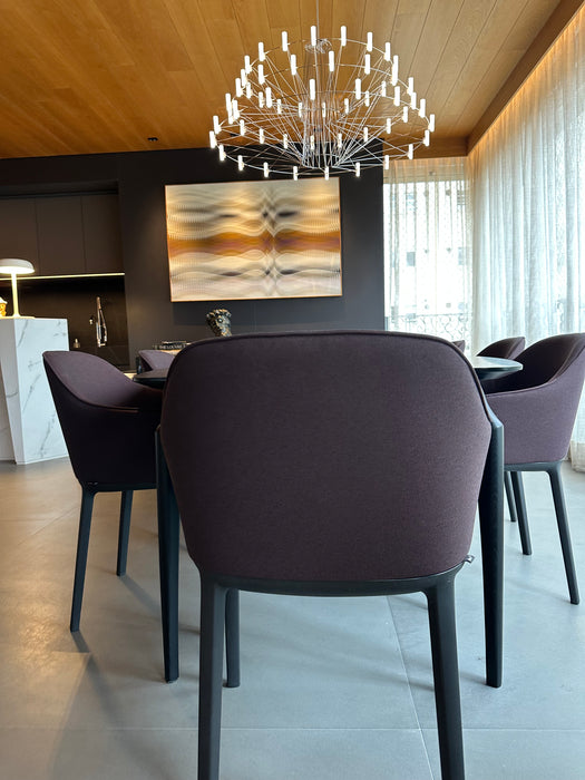 Conjunto com 8 Cadeiras “Soft Shell” com Braços – Ronan & Erwan Bouroullec para Vitra