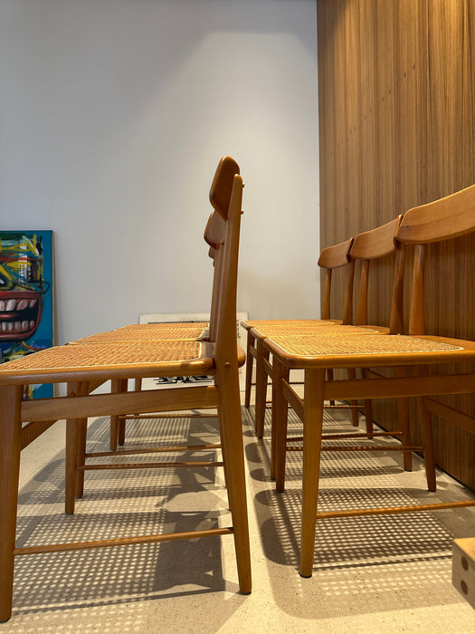 Conjunto de 6 Cadeiras "Lucio" – Sérgio Rodrigues para Dpot