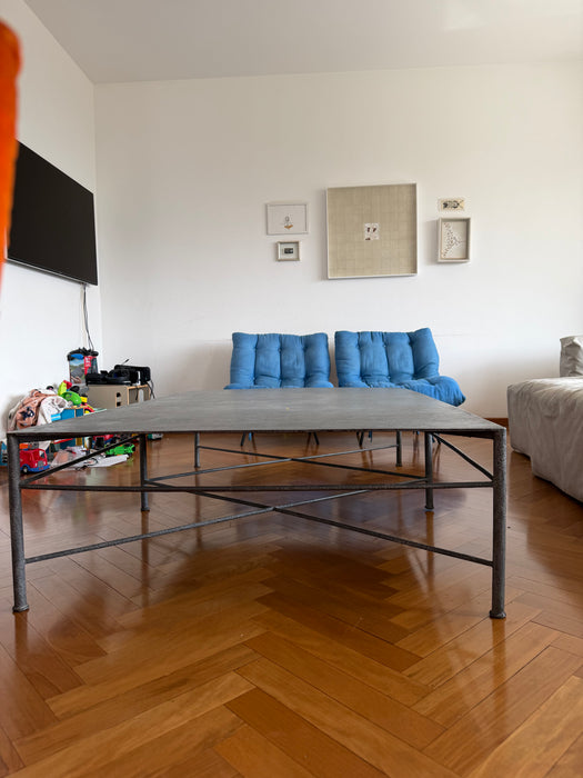 Mesa de Centro em Aço – L'Oeil