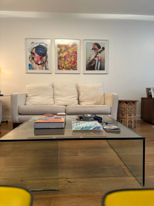 Mesa de Centro de Vidro