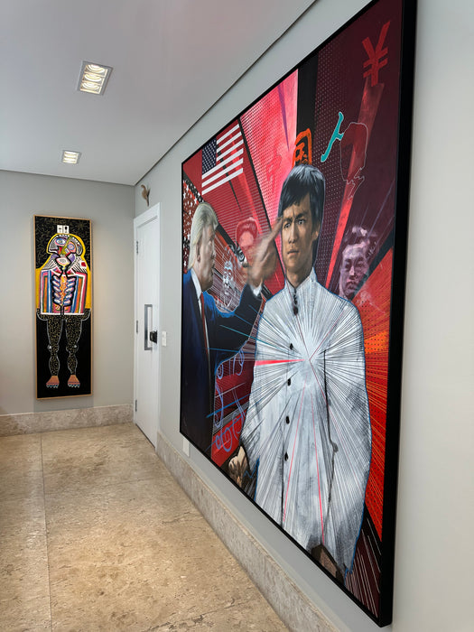 Quadro “Donald John Trump" - Michael Andrew Law