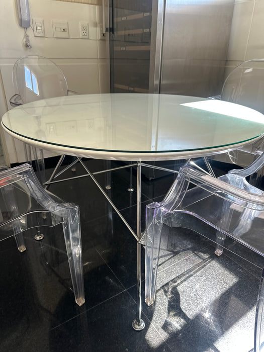 Mesa de Jantar "Glossy Round" – Antonio Citterio & Oliver Low para Kartell