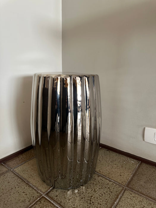 Garden Seat Prateado