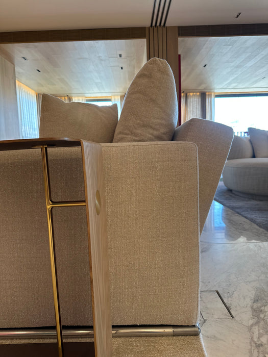 Sofá Modular "Marcel" com Par de Pufes – Antonio Citterio para B&B Italia