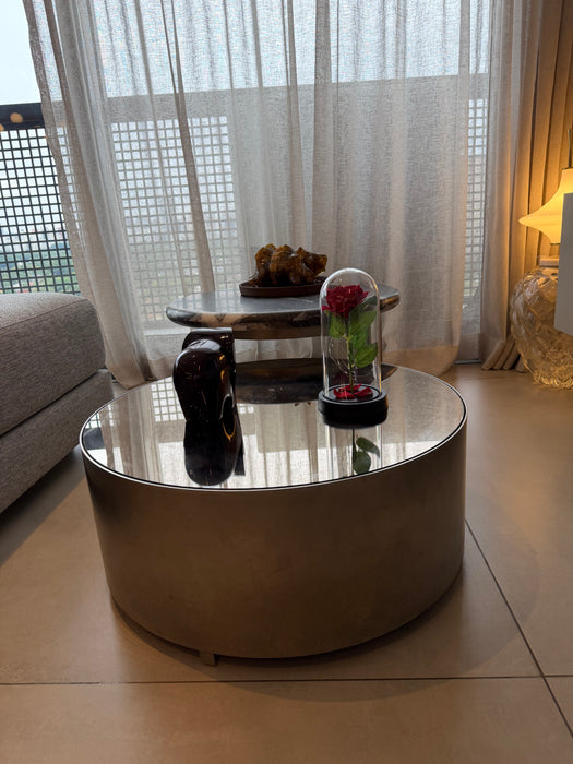 Mesa de Apoio Redonda Espelhada - Artefacto