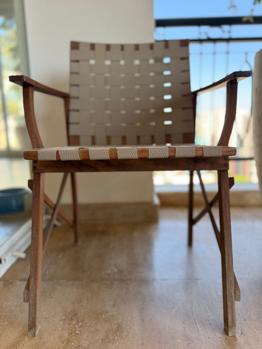 Conjunto de 4 Cadeiras “Maresias” com Braços – Carlos Motta