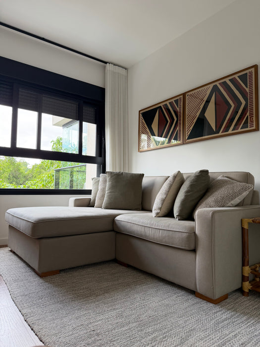Sofá com Chaise