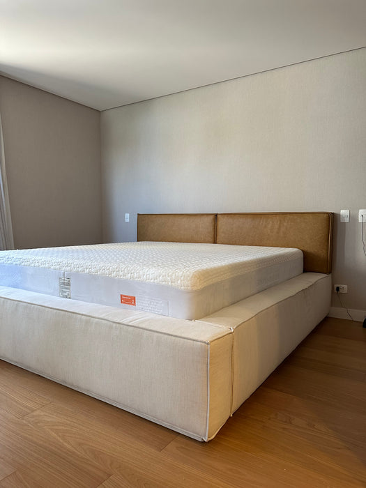 Cama King Size com Colchão