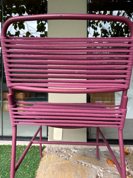 Mesa de Jantar "Tropical" com  6 Cadeiras "Chá Verde" em Corda Náutica - Líder Interiores