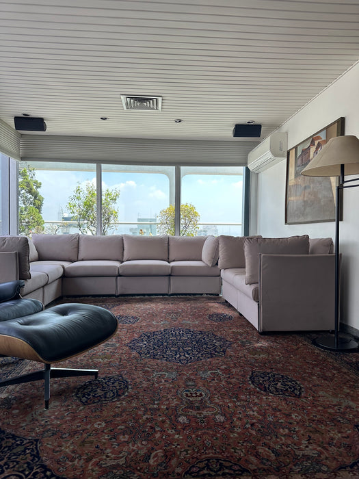 Sofá “Duc-Duc” em L – Mario Bellini para Cassina