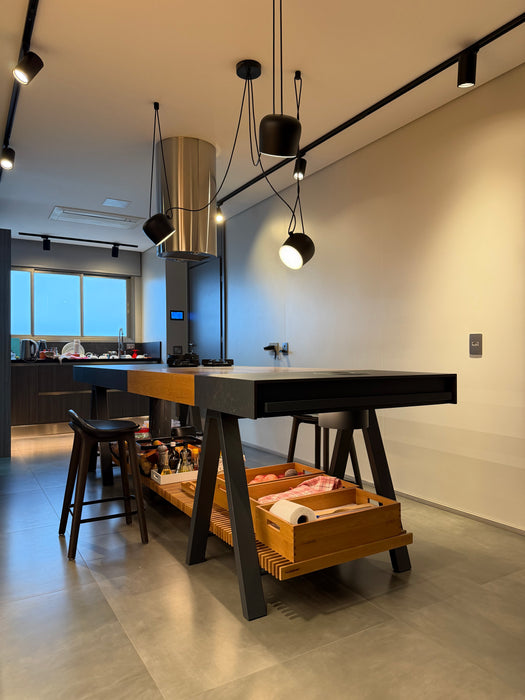 Conjunto com 3 Pendentes “Aim” Small – Ronan & Erwan Bouroullec para Flos