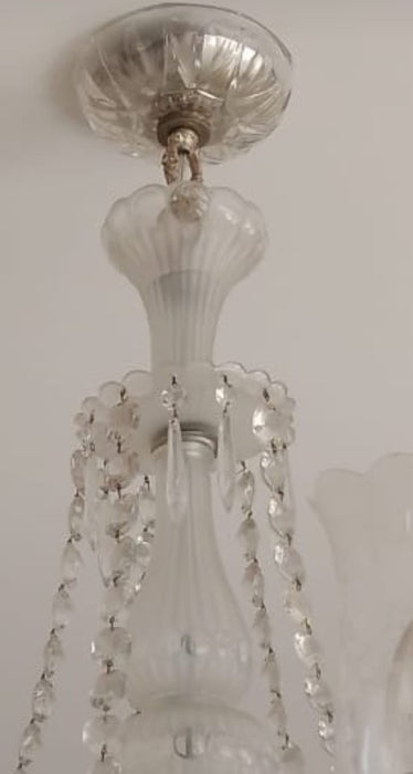 Lustre de Cristal com 4 braços