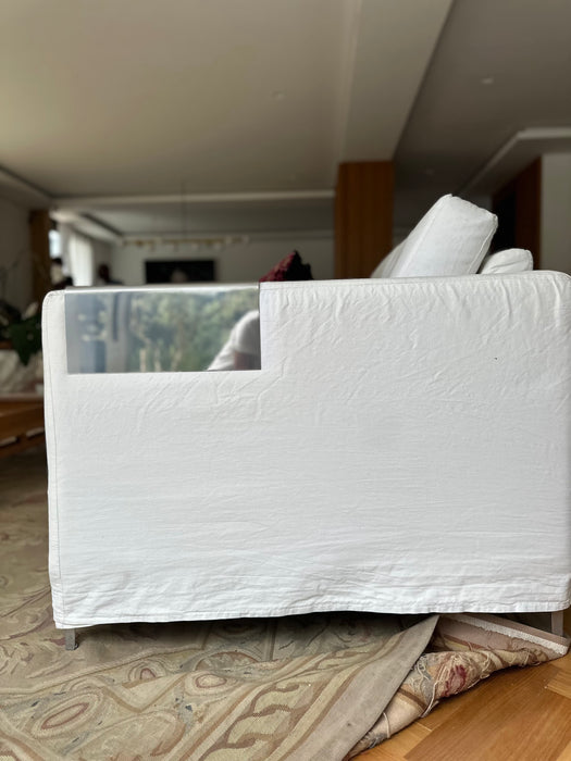 Sofá de 3 Lugares com Capa