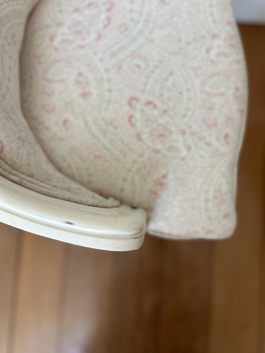 Mesa Infantil com 4 Cadeiras Clássicas em Pátina e Tecido Ralph Lauren