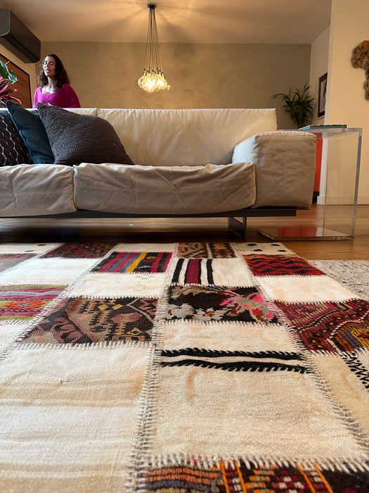 Sofá "Lasso" em Lona (pufes vendidos separadamente) – Estúdio Bola