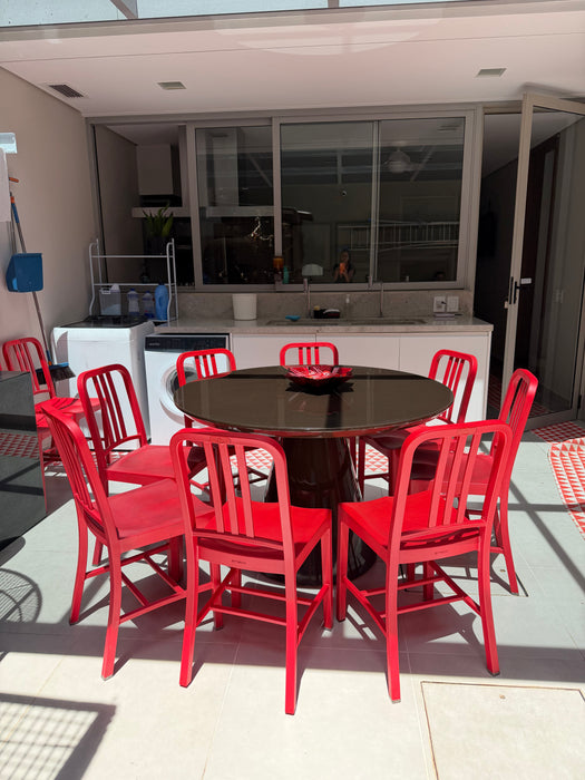 Par de Cadeiras “111 Navy” Vermelhas – Emeco