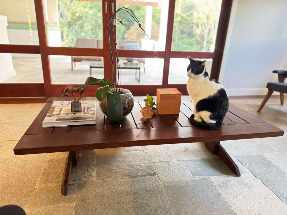 Mesa de Centro "Alvorada" em Madeira Cumaru – Carlos Motta