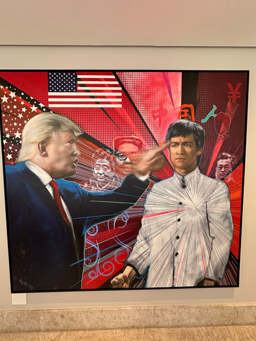 Quadro “Donald John Trump" - Michael Andrew Law