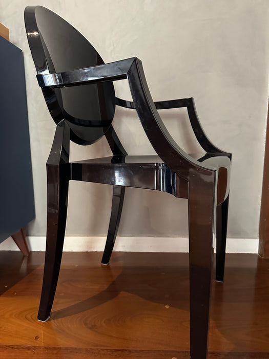 Conjunto de 4 Cadeiras "Ghost" com braço - Philippe Starck para Kartell
