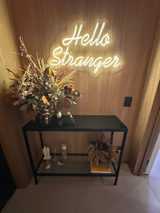 Neon "Hello Stranger"