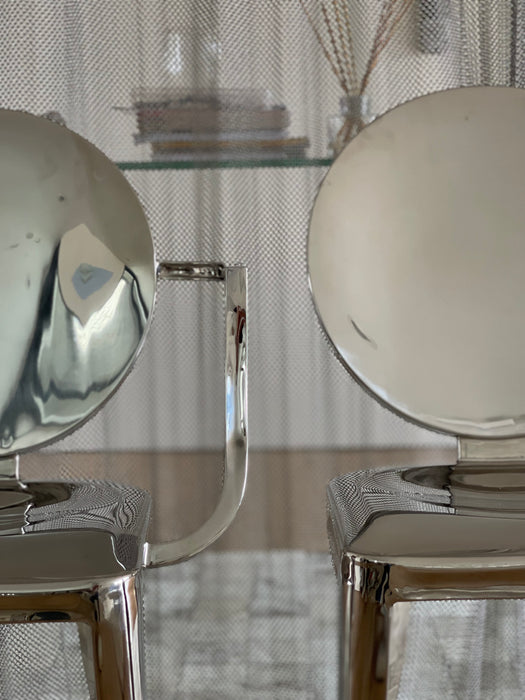Conjunto de 6 Cadeiras “Kong” (2 com braços) – Philippe Starck para Emeco