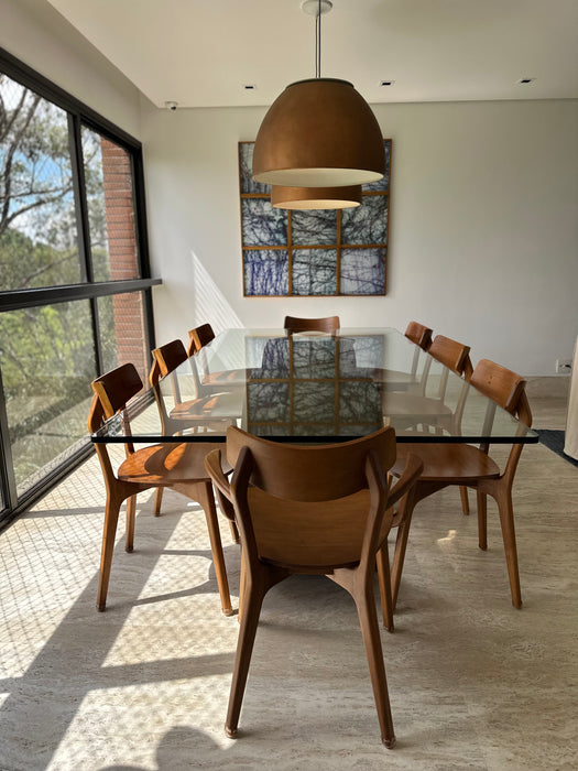 Conjunto com 8 Cadeiras (2 com braços) – Estúdio Bola