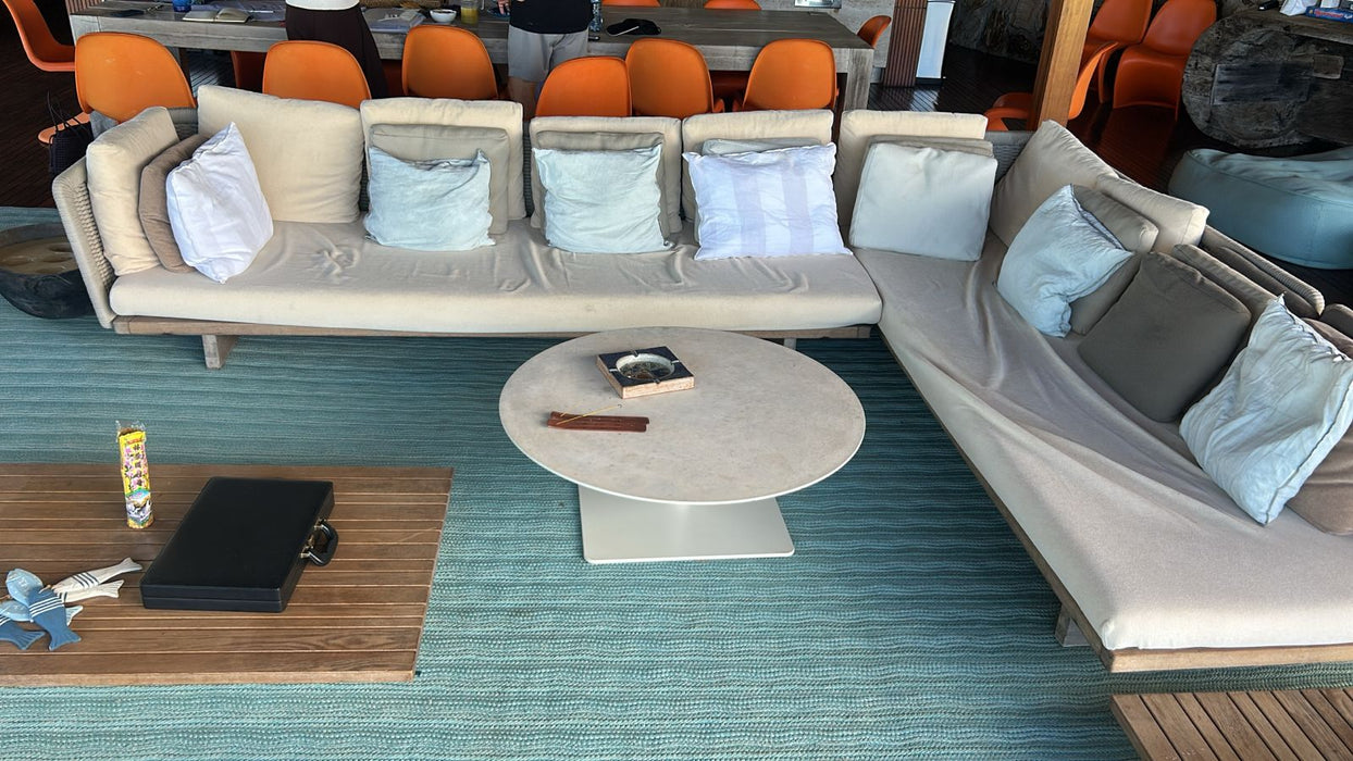 Sofá Modular "Sabi" em L – Francesco Rota para Paola Lenti