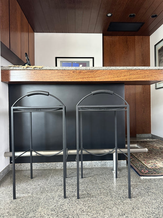 Conjunto com 3 Banquetas “Sgabello” – Maurizio Peregalli para Zeus