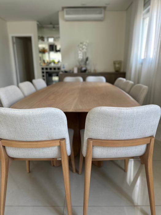 Conjunto de 10 Cadeiras “Sinuous” – Delucci