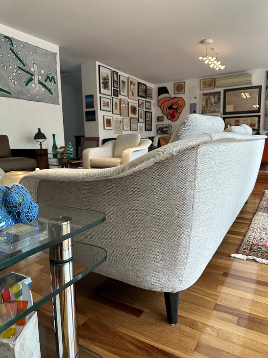 Conjunto de Poltrona e Sofá "Curva" - Adquirido loja Arquivo Vivo