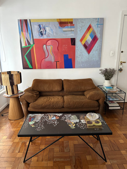 Sofá “Maralunga” de 2 Lugares – Vico Magistretti para Probjeto