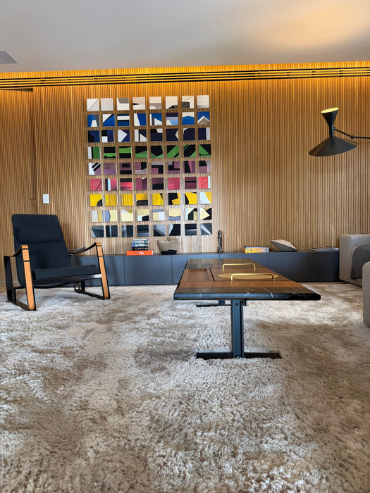 Poltrona "Cité" em Tecido - Jean Prouvé Para Vitra